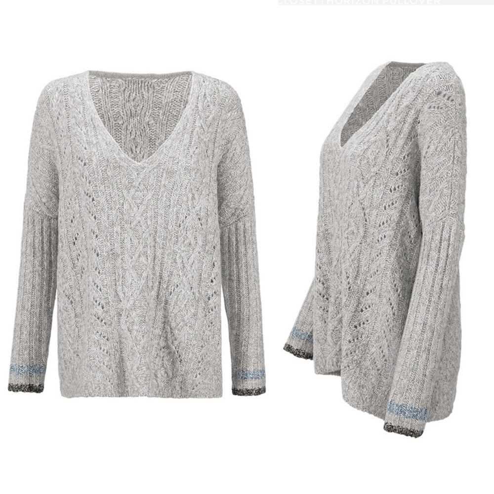 Cabi Horizon Pullover Fog Grey 3848 Fall 2019 L